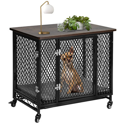Furniture Style Crate with 2 Doors