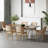 Chenille Upholstered Dining Chair With Solid Wood Legs-400927002-400927003