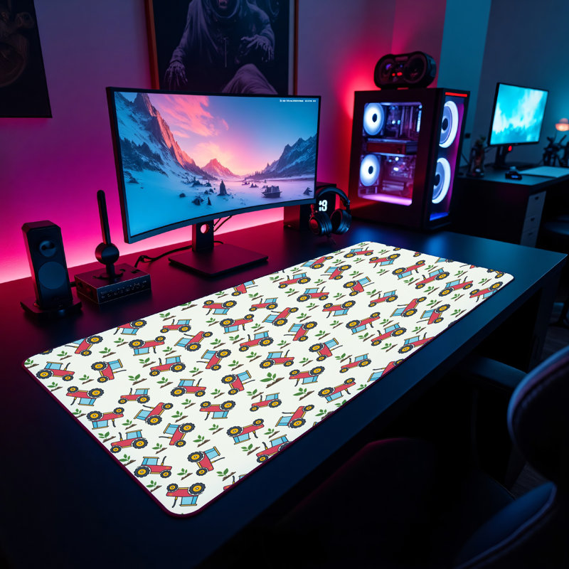 Polyester Desk Pad, 23.6x13.8