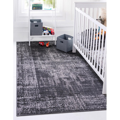 Tapis gris foncé Clevinger