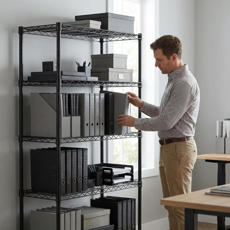 Smart Space Storage Rack