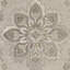 Tapis gris / beige en laine touffeté à la main Elko-1857168456