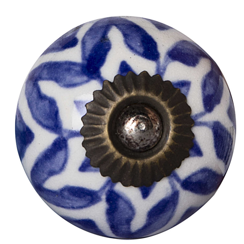 Kiester Handpainted 1 1/2" Diameter Round Knob Multipack