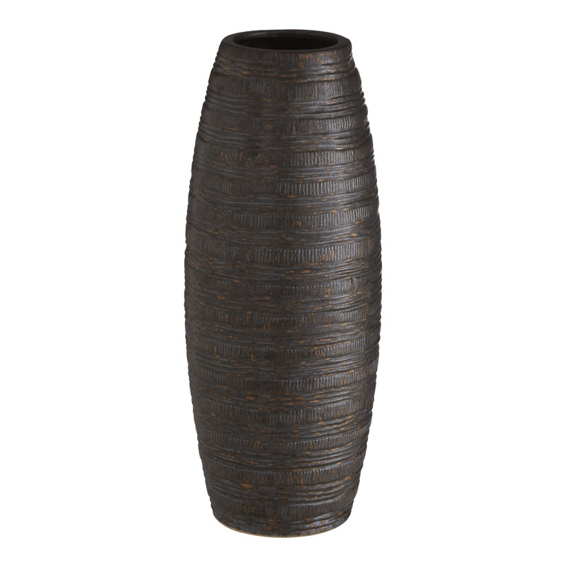 Princeville Ceramic Table Vase, 41cm H x 17cm W x 17cm D