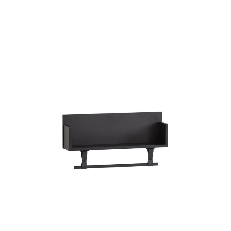 Daphne Wall Shelf, Black