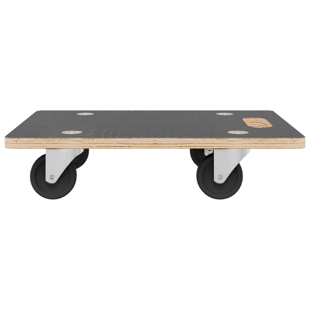 vidaXL Transport Trolleys 2 pcs Rectangular 551.2 lb (Set of 2) VidaXL 