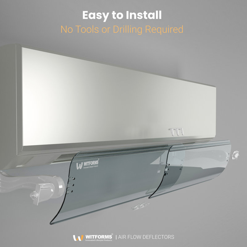 Witforms / Premium Plus - Adjustable AC Air Deflector Suitable for Split conditioners