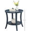 Table de bout contemporaine avec tablette Perth-1809181345