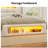 Upholstered Platform Bed Frame With Led Light, Storage Headboard And Footboard, No Box Spring Needed, White-982940156