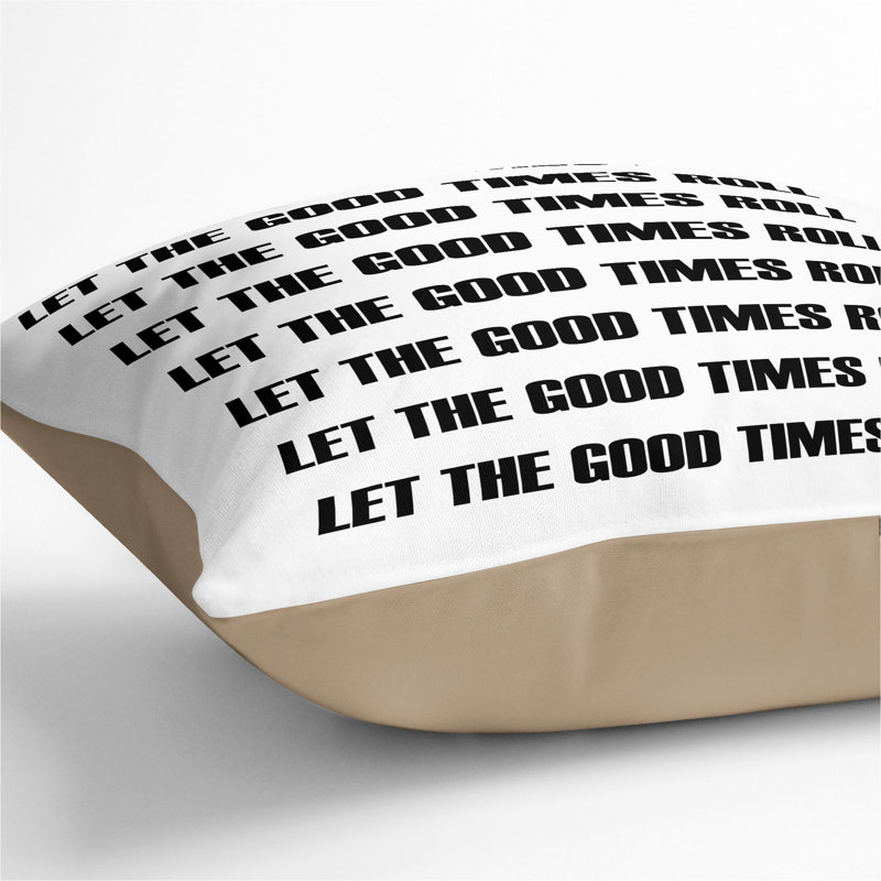 Square Cushion, 55cm H x 55cm W x 20cm D, Stone