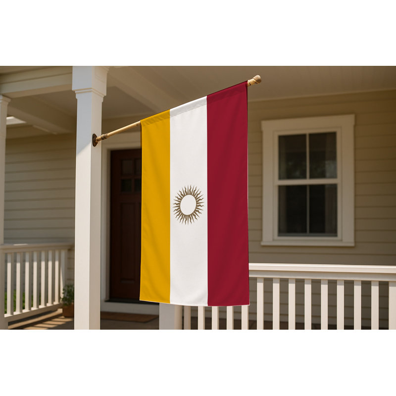Drapeau de la ville de Cordoue — Drapeau extérieur, H 24 po x l 36 po