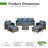 Allcot 5 - Person Wicker/Rattan Patio Furniture Set, Outdoor Sofa Set with Couch, Chairs, Ottomans, Throw Pillows, Coffee Table and Comfy Cushions-112553048