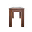 2 bancs rustiques en bois 61,78 po - Banc de finition 2 brins, structure lourde