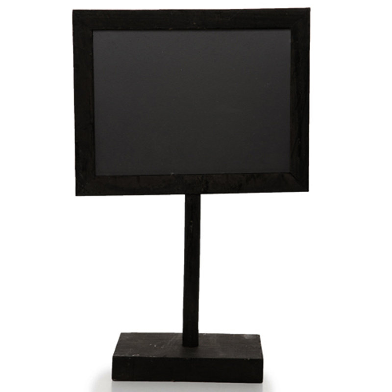 Tableau noir en bois, H 1 pi 5 po x l 0,75 pi, Anthracite
