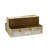 Read-A-Round Double-Sided Brown Reading Bench with Trays
