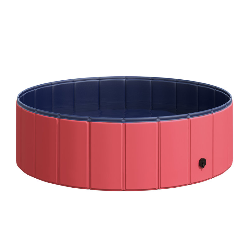 30cm H x 100cm W x 100cm D Plastic Dog Pool