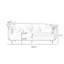 Causeuse-coussin standard en cuir véritable blanc crème-2042701379