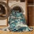 Washable Abalone Accent Coastal Area Rug-1801527196