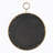 Iron Frame Vertical Round Mirror