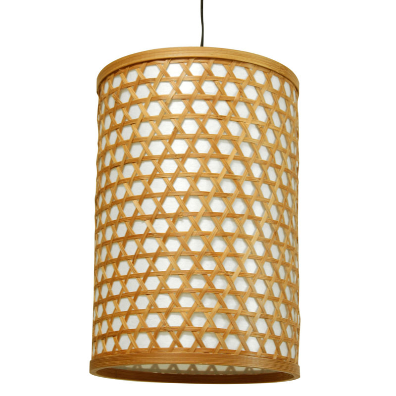 Luminaire suspendu cylindrique 1 lumières Truby