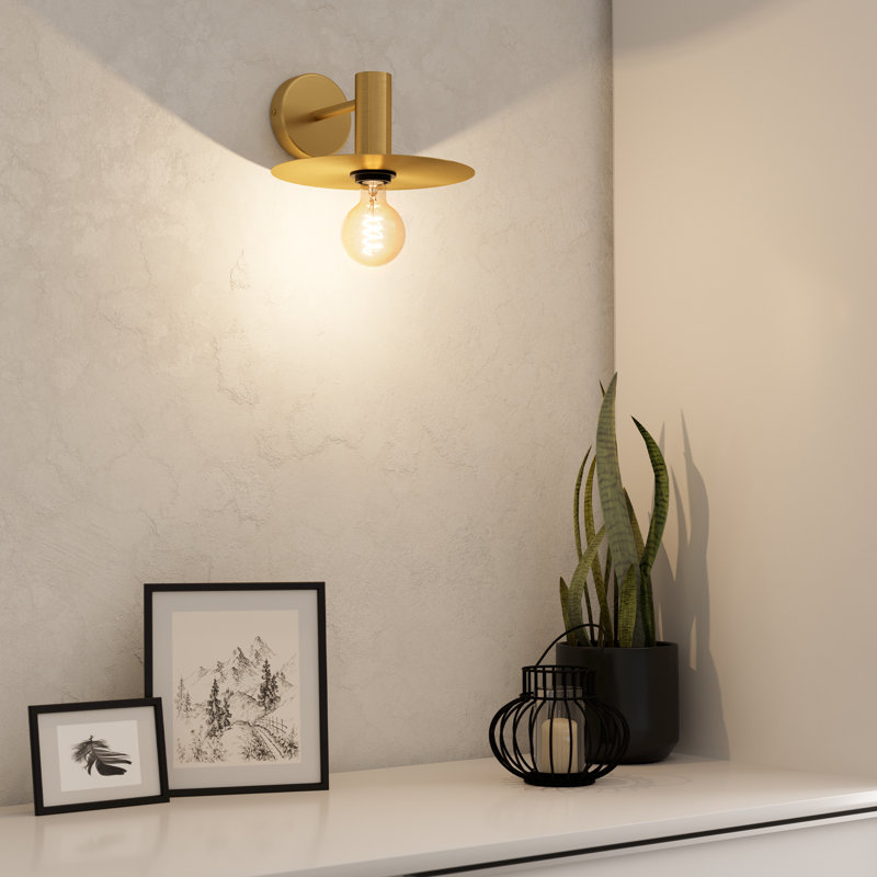 Bheema Steel Armed Sconce