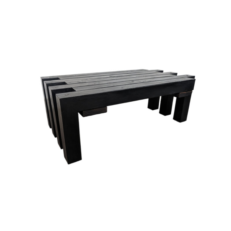 Handcrafted Solid Wood Coffee Table
