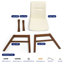Pu Leather Dining Chairs, Modern Leather Dining Chairs With Solid Wood Frame, Water-Resistant & Easy-Clean-1246118036-1249029007
