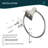 Wall Mounted Towel Ring With Installation Hardware-72504222