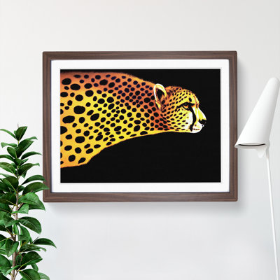 Exclusive Cheetah - Single Picture Frame Painting