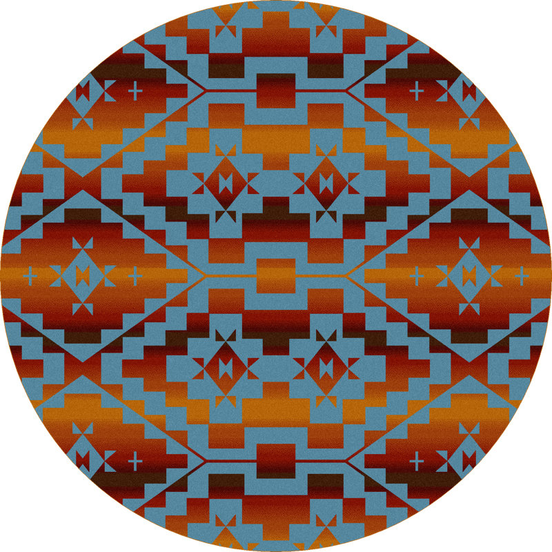 Menik Southwestern Indoor Rug, Rectangle 3'10" x 5'4"