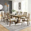 Deux chaises avec accoudoirs Mid-Century rétro, rembourrées pour la sérénité, chêne blanc, 2 pièces en bois d'hévéa massif avec style, avec facilité, salon, restaurant-365394525