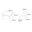 Kids Bunny Wooden Table & Two Chairs