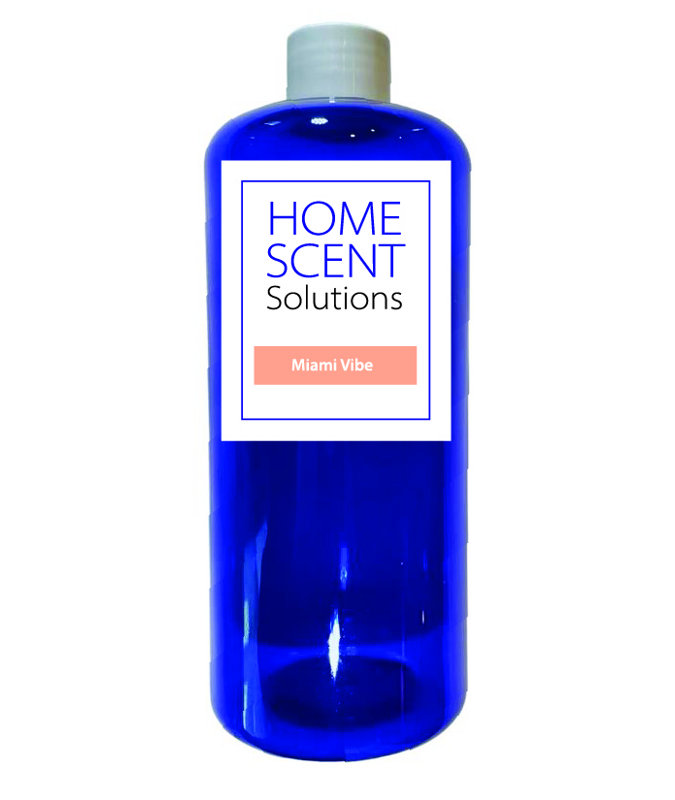 Recharge de diffuseur de parfum asiatique à base d'huile 500 ml, Miami Vibe