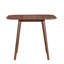 Table de salle à manger carrée avec quatre pieds robustes-1978694654