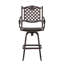 TABOURET DE BAR EN FONTE D'ALUMINUM