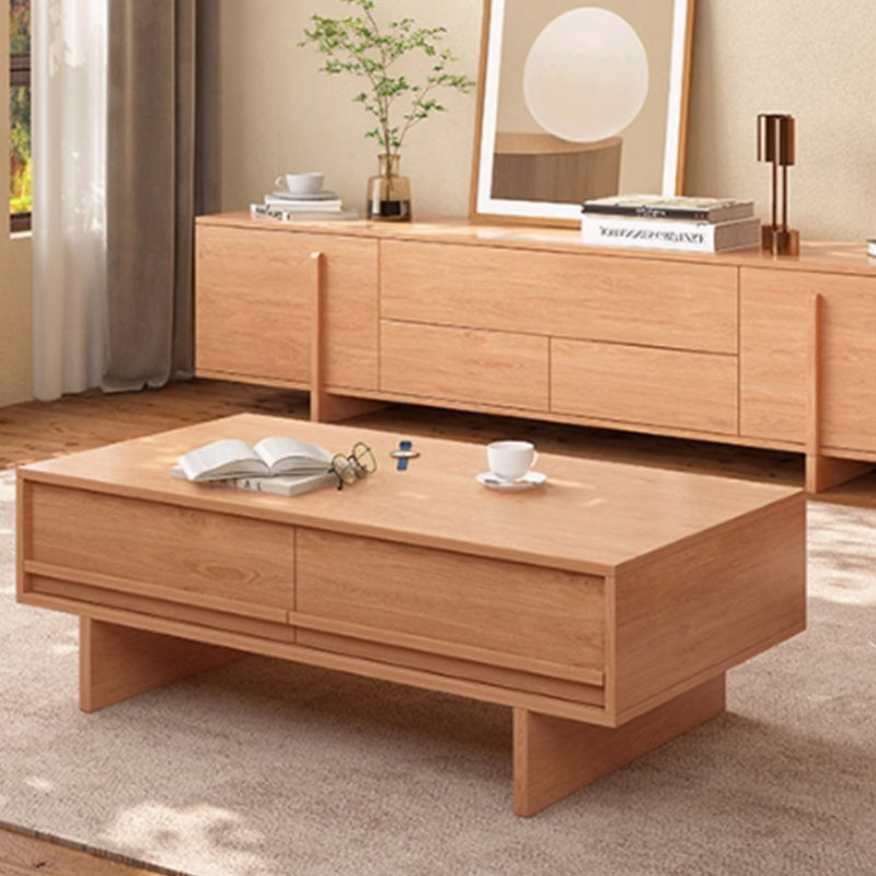 Table basse en bois massif