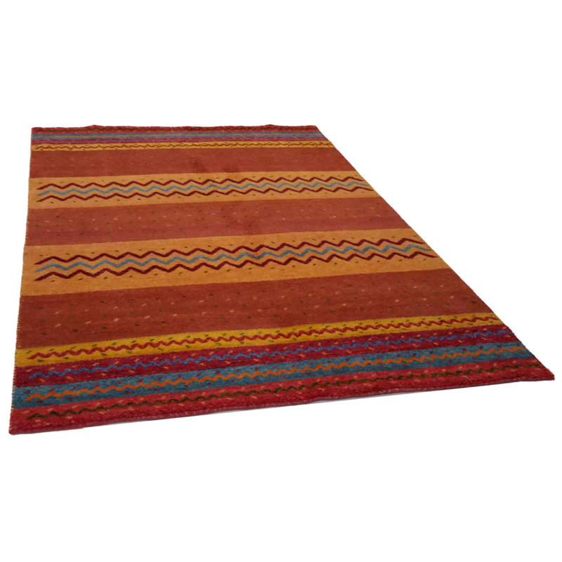 Chevron Area Rug in Multicolor