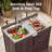 39.4" Outdoor Kitchen Island With Sink-1799635905