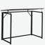 Table pliante peu encombrante, gris