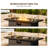 7 Piece Wicker Rattan Patio Furniture Set With Fire Pit Table & End Table-198016461