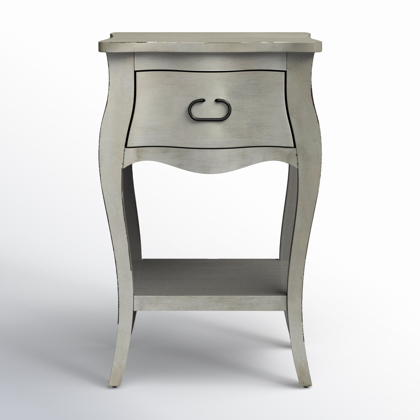 Frida 1 - Drawer Nightstannd, Gray