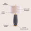 Lampe de table 29 po Dalley-28209112