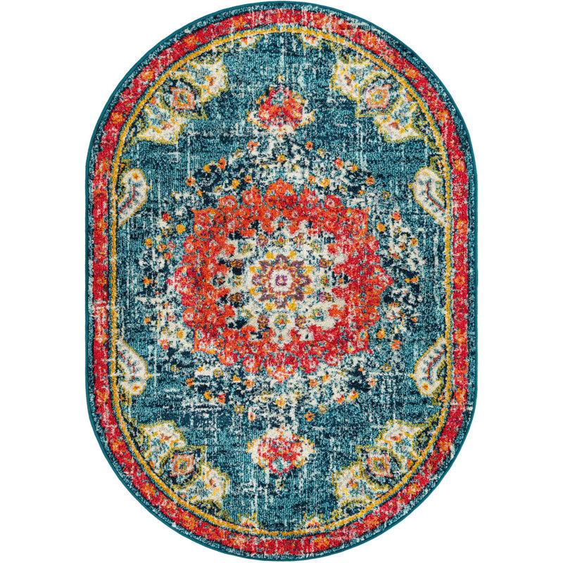 Pennylane Oriental Indoor Rug, Oval 4'1" x 6'1"