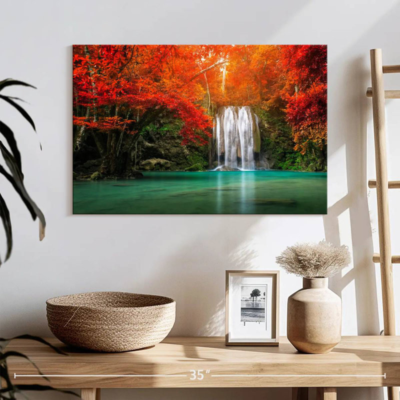 Alvord Erawan Falls en automne, H 16 po x l 24 po