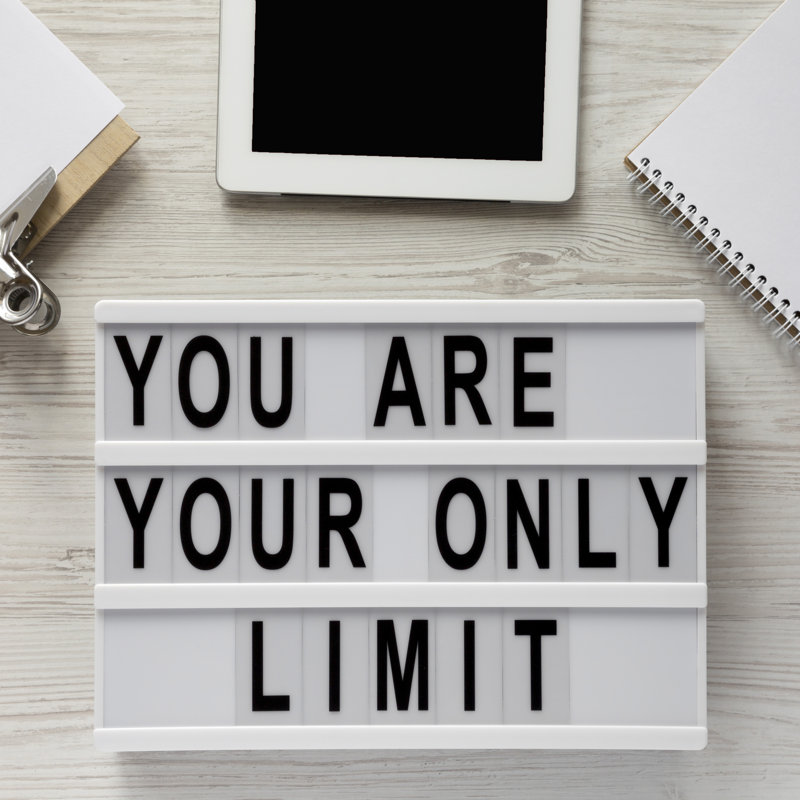 Motivational - Wrapped Canvas Print, 30cm H x 30cm W x 3.8 cm D