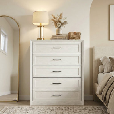 Commode 5 tiroirs l 31 po