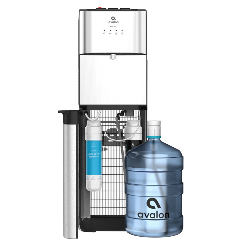 Avalon Stainless Steel Bottom Loading Water Dispenser with Filtration