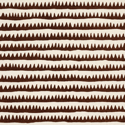 Tissu rayé imprimé à la main Corfu