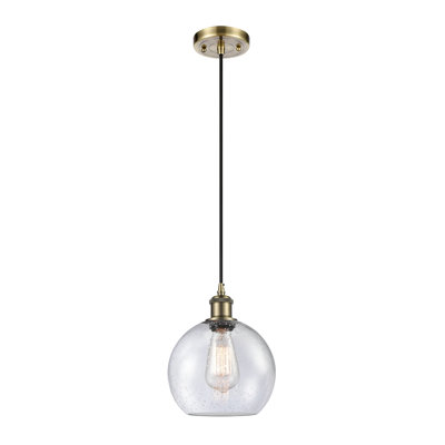 Luminaire suspendu sphère 1 lumière Baptista