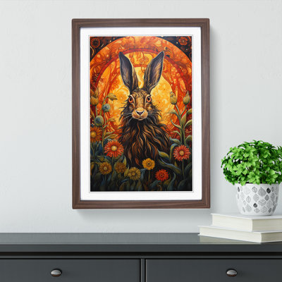 Hare Renaissance - 32248 Piece Single Picture Frame Print on Wood